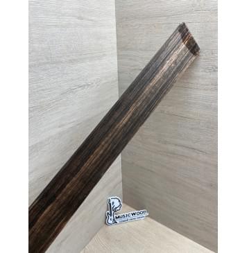 Эбен Макассар Индонезийский заготовка накладки для электрогитары Радиал АА 8(7)х60х517 мм-4