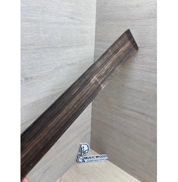 Эбен Макассар Индонезийский заготовка накладки для электрогитары Радиал АА 8(7)х60х517 мм-9