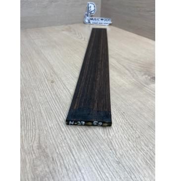 Эбен Макассар Индонезийский заготовка накладки для электрогитары Радиал ААААА 8.5(7.5)х62х520 мм-2