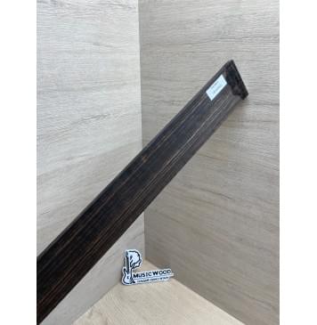 Эбен Макассар Индонезийский заготовка накладки для электрогитары Радиал ААААА 8.5(7.5)х62х520 мм-9