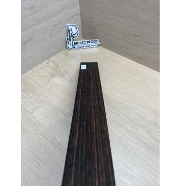Эбен Макассар Индонезийский заготовка накладки для электрогитары Радиал ААААА 8.5(7.5)х62х520 мм-12