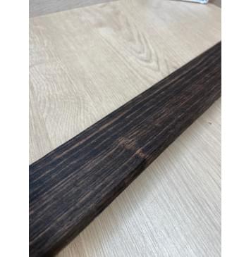 Эбен Макассар Индонезийский заготовка накладки для электрогитары Радиал АА 8(7)х62х521 мм-4