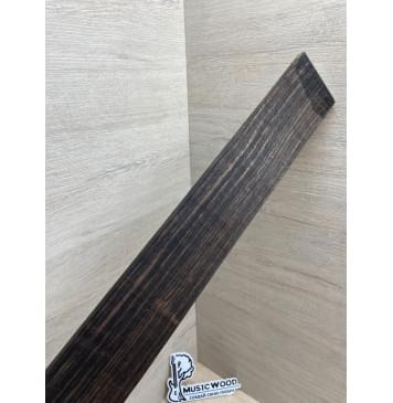 Эбен Макассар Индонезийский заготовка накладки для электрогитары Радиал АА 8(7)х62х521 мм-8