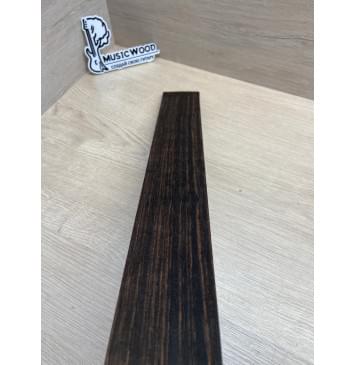 Эбен Макассар Индонезийский заготовка накладки для электрогитары Радиал АА 8(7)х62х521 мм-11