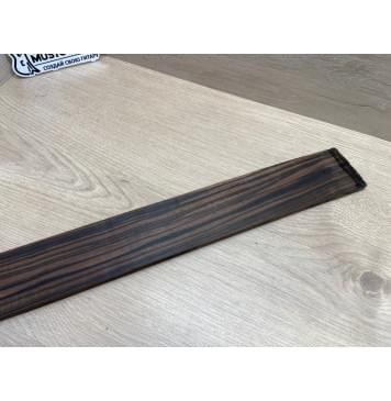 Эбен Макассар Индонезийский заготовка накладки для электрогитары Радиал ААА 8(7)х63х517 мм-12