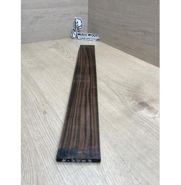Эбен Макассар Индонезийский заготовка накладки для электрогитары Радиал ААА 8(7)х63х517 мм-10