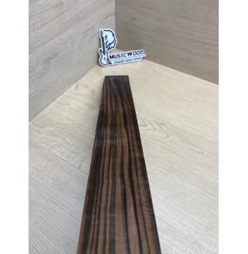 Эбен Макассар Индонезийский заготовка накладки для электрогитары Радиал ААА 8(7)х63х517 мм-1