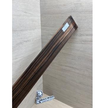 Эбен Макассар Индонезийский заготовка накладки для электрогитары Радиал ААА 8(7)х63х517 мм-6