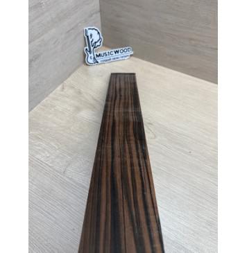 Эбен Макассар Индонезийский заготовка накладки для электрогитары Радиал ААА 8(7)х63х517 мм-5