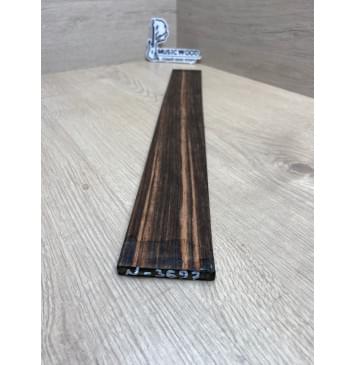 Эбен Макассар Индонезийский заготовка накладки для электрогитары Радиал АА 8(7)х61х519 мм-2