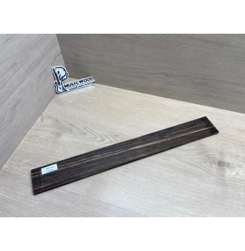 Эбен Макассар Индонезийский заготовка накладки для электрогитары Радиал АА 8(7)х61х519 мм-4