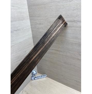 Эбен Макассар Индонезийский заготовка накладки для электрогитары Радиал АА 8(7)х61х519 мм-5