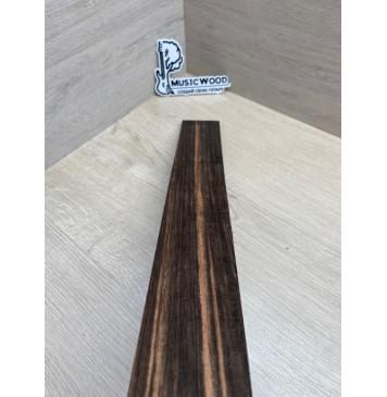 Эбен Макассар Индонезийский заготовка накладки для электрогитары Радиал АА 8(7)х61х519 мм-8