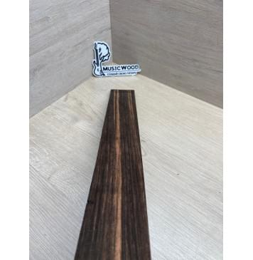 Эбен Макассар Индонезийский заготовка накладки для электрогитары Радиал АА 8(7)х61х519 мм-12