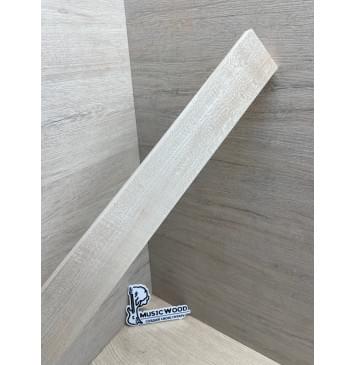 Клён Белый заготовка накладки для электрогитары Радиал А 8х64-55х547 мм-6