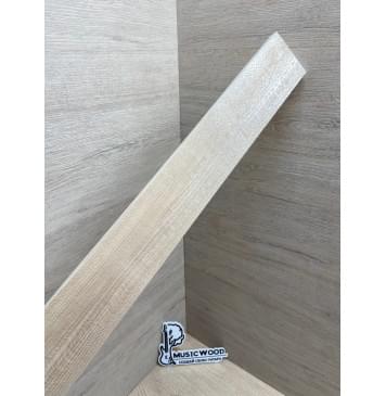 Клён Белый заготовка накладки для электрогитары Радиал А 8х64-55х547 мм-7