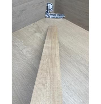 Клён Белый заготовка накладки для электрогитары Радиал А 8х64-55х547 мм-9