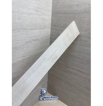 Клён Белый заготовка накладки для электрогитары Радиал А 8х64-55х547 мм-11