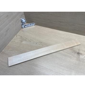 Клён Белый заготовка накладки для электрогитары Радиал АА 8х63-55х547 мм-0