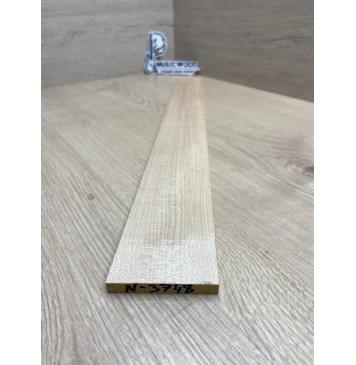 Клён Белый заготовка накладки для электрогитары Радиал АА 8х63-55х547 мм-3