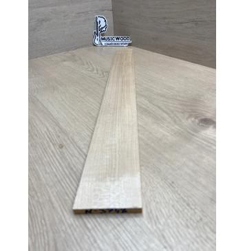 Клён Белый заготовка накладки для электрогитары Радиал АА 8х63-55х547 мм-4