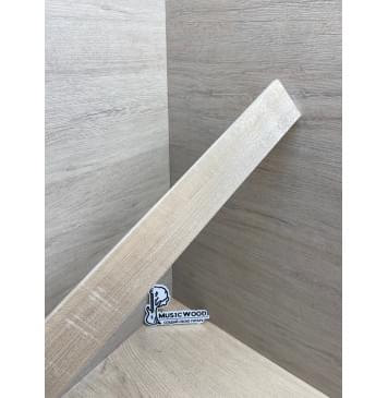 Клён Белый заготовка накладки для электрогитары Радиал АА 8х63-55х547 мм-6