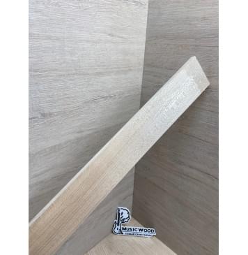 Клён Белый заготовка накладки для электрогитары Радиал АА 8х63-55х547 мм-11