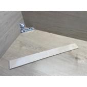 Клён Белый заготовка накладки для электрогитары Радиал А 9х61-51х548 мм