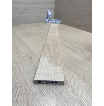 Клён Белый заготовка накладки для электрогитары Радиал А 9х61-51х548 мм-11