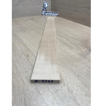 Клён Белый заготовка накладки для электрогитары Радиал А 9х61-51х548 мм-13