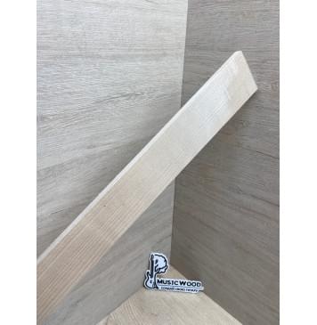 Клён Белый заготовка накладки для электрогитары Радиал А 9х61-51х548 мм-7