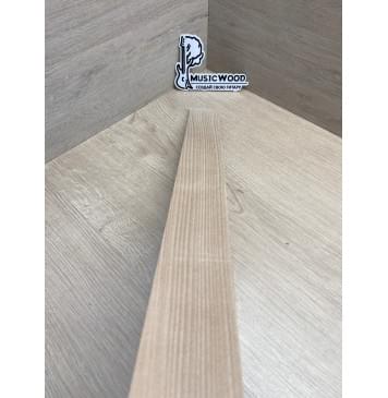 Клён Белый заготовка накладки для электрогитары Радиал А 8х61-51х547 мм-6