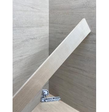 Клён Белый заготовка накладки для электрогитары Радиал А 8х61-51х547 мм-9