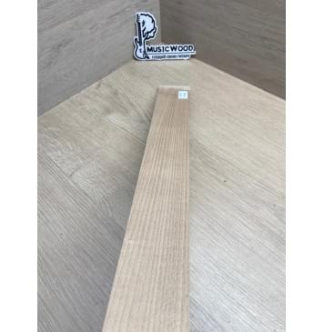 Клён Белый заготовка накладки для электрогитары Радиал А 8х61-51х547 мм-13