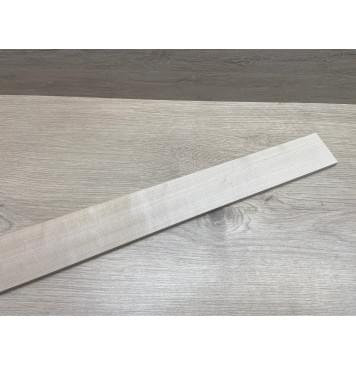 Клён Белый заготовка накладки для бас-гитары Радиал А 8х72-55х740 мм-7