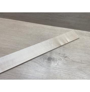 Клён Белый заготовка накладки для бас-гитары Радиал А 8х72-55х740 мм-12