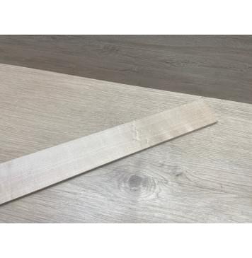 Клён Белый заготовка накладки для бас-гитары Радиал А 9х71-56х739 мм-12