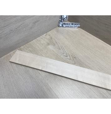 Клён Белый заготовка накладки для бас-гитары Радиал А 9х71-56х739 мм-14