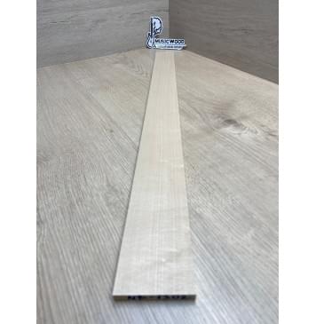 Клён Белый заготовка накладки для бас-гитары Радиал А 9х71-56х739 мм-15