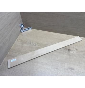 Клён Белый заготовка накладки для бас-гитары Радиал А 9х71-56х739 мм-1