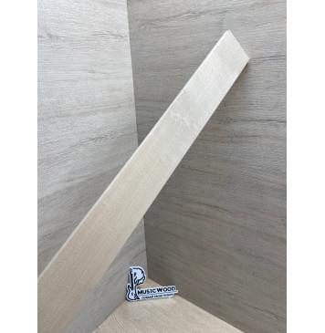 Клён Белый заготовка накладки для бас-гитары Радиал А 9х71-56х739 мм-4