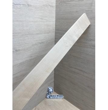 Клён Белый заготовка накладки для бас-гитары Радиал А 9х71-56х739 мм-5