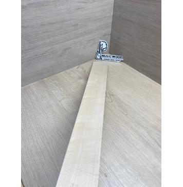 Клён Белый заготовка накладки для бас-гитары Радиал А 9х71-56х739 мм-11