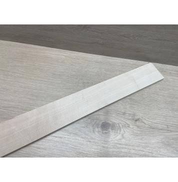 Клён Белый заготовка накладки для бас-гитары Радиал А 8(7)х71-56х739 мм-12