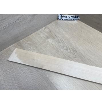 Клён Белый заготовка накладки для бас-гитары Радиал А 8(7)х71-56х739 мм-14