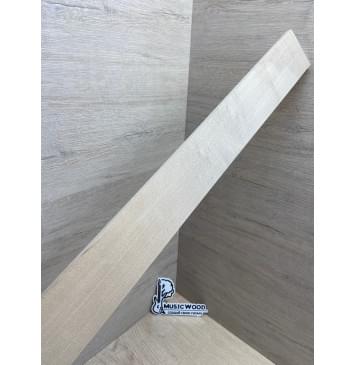 Клён Белый заготовка накладки для бас-гитары Радиал А 8(7)х71-56х739 мм-5