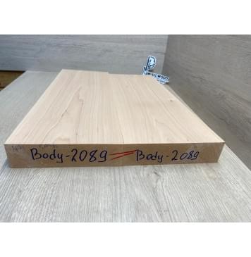 Ольха заготовка корпуса Тангент АА 46х180х460-440 мм, 2шт, 527 кг/м3-9