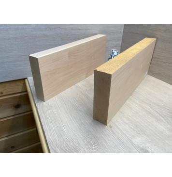 Ольха заготовка корпуса Тангент АА 46х180х460-440 мм, 2шт, 527 кг/м3-8