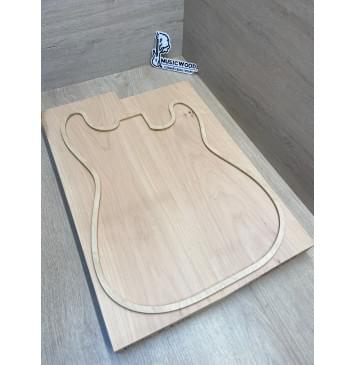 Ольха заготовка корпуса Тангент А 45х176х517-480 мм, 2шт, 522 кг/м3-0