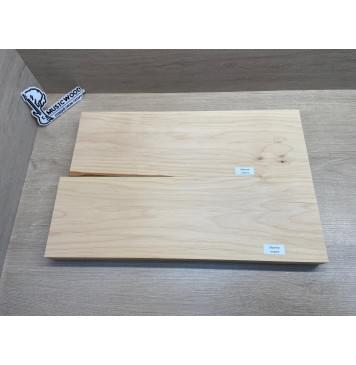 Ольха заготовка корпуса Тангент А 40х165х516-498 мм, 2шт, 468 кг/м3-3